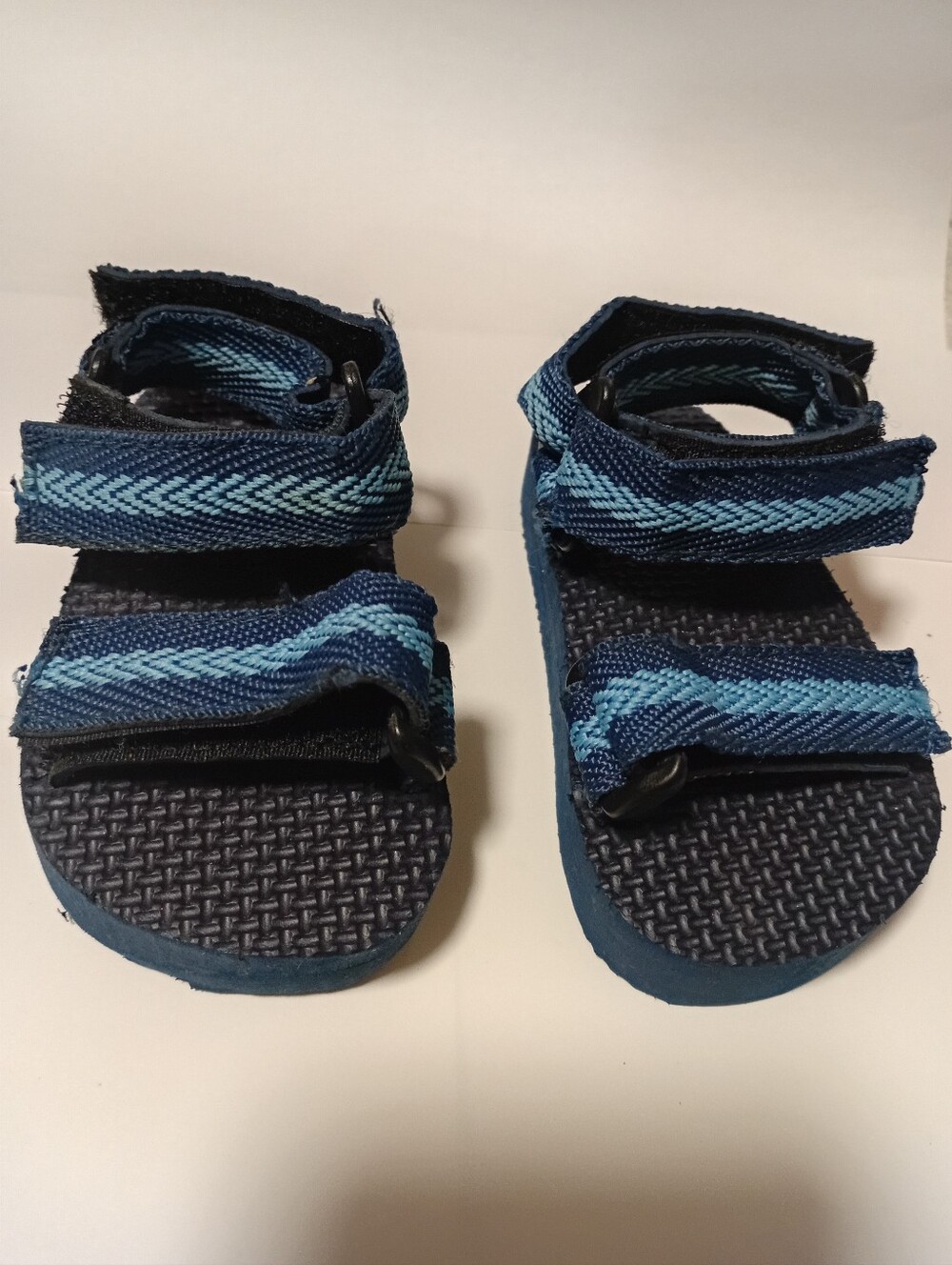Kids Blue Strappy Sandals For Infant New